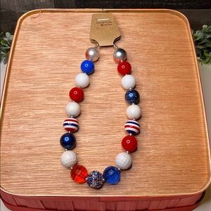 Colorful Beaded Necklace Kids Size